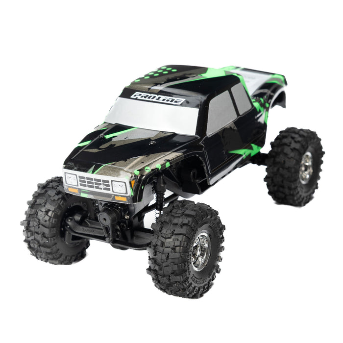 PRO1025110 Proline 1/30 Baja Pro X Front/Rear Mounted Chrome Beast Tires (4): Axial SCX30
