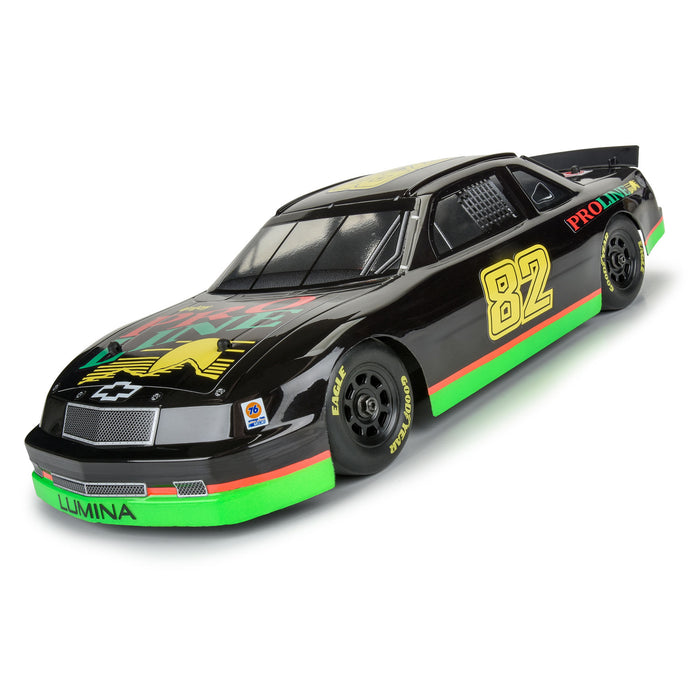 PRO1025910 Pro-Line 1/12 Goodyear Eagle Truck/Retro Tire F/R MTD Blk Wheels (4): NASCAR