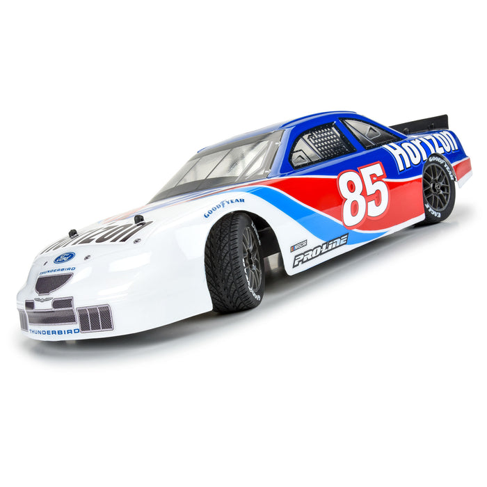 PRO1028310 Pro-Line 1/12 Goodyear Eagle Wet Tire F/R MTD Gray Wheels (4): Losi NASCAR