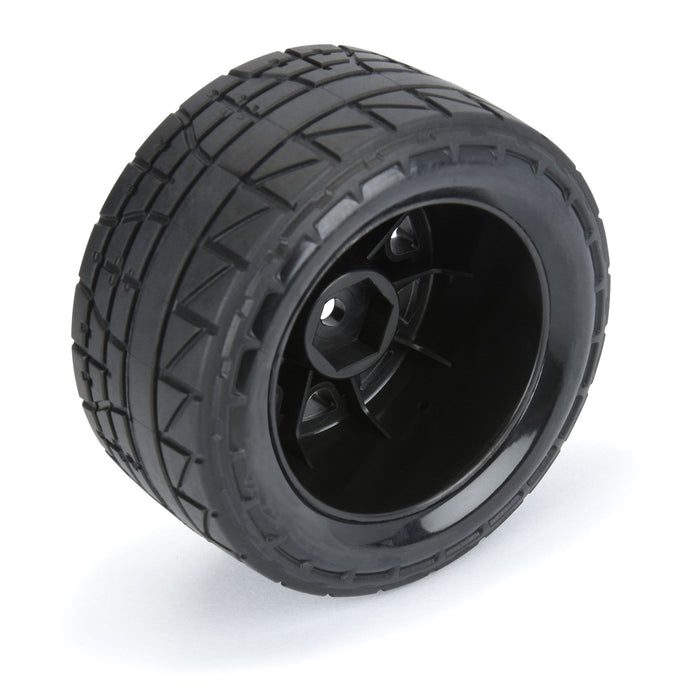 PRO1028710 Proline 1/18 Menace F/R Street Tires MTD 12mm Black Raid (4): Granite GROM