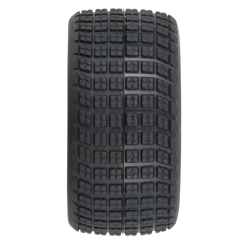PRO1030310 Pro-Line1/12 Goodyear Eagle Dirt Tire F/R MTD Gray Wheels (4): Losi NASCAR