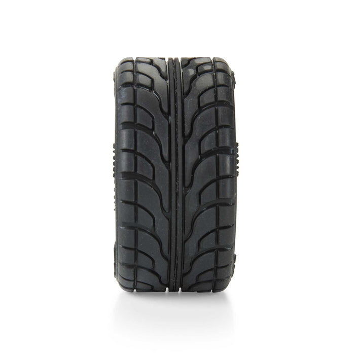 PRO1030810 Proline 1/12 Avenger Tire Mounted on Overdrive Gray Wheel 8mm Hex (4): Losi Race Car