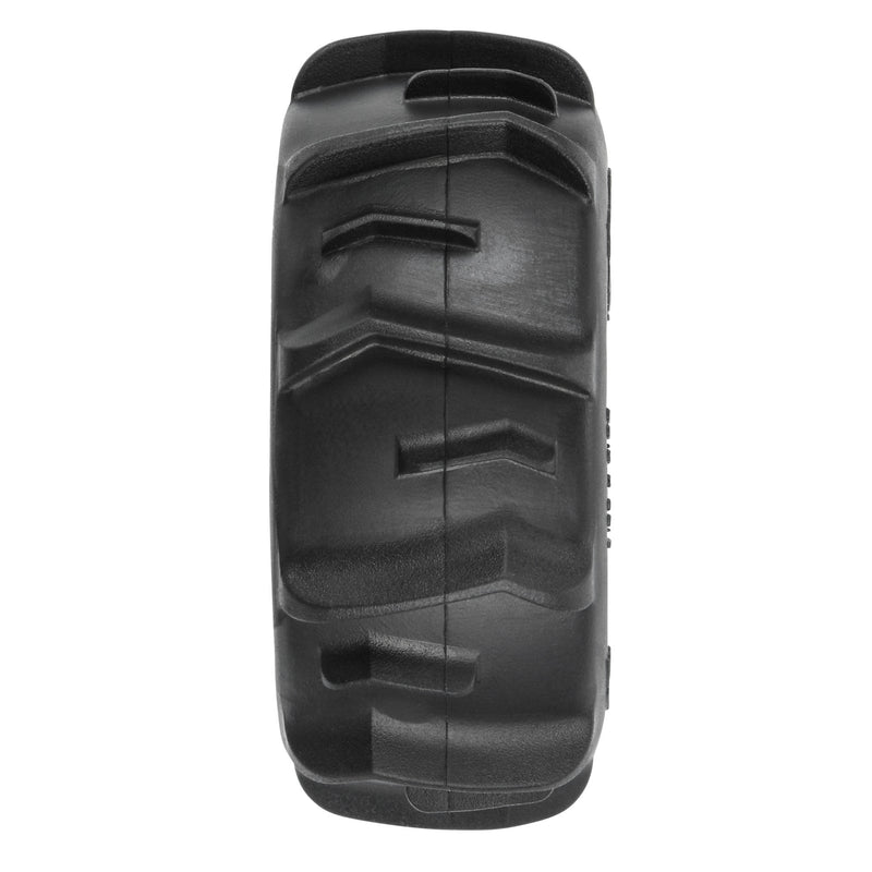 PRO1030910 Proline 1/16 Dumont F/R Tires MTD 12mm Silver Impulse (4): Mojave GROM