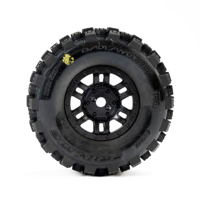 PRO1034010 Proline 1/16 Badlands MX Front/Rear Tires MTD 12mm Black Split Six (4): MOJAVE GROM