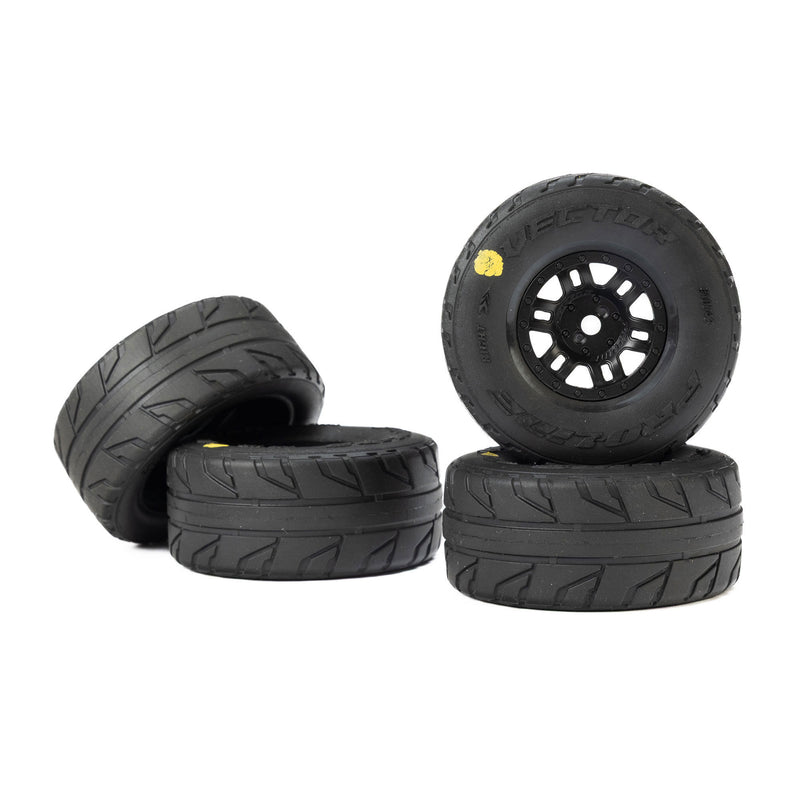 PRO1034310 Proline 1/16 Vector Front/Rear Tires MTD 12mm Black Split Six (4): MOJAVE GROM
