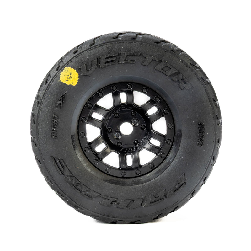 PRO1034310 Proline 1/16 Vector Front/Rear Tires MTD 12mm Black Split Six (4): MOJAVE GROM