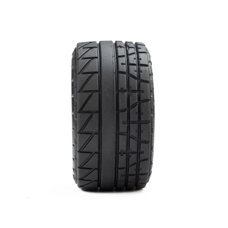 PRO1034510 Proline Menace Front/Rear Street Tires Mounted 12mm Black Split Six (2): ARRMA MINI KRATON