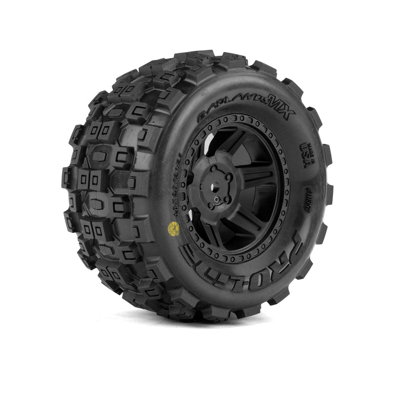 PRO1035710 Pro-line 1/16 Badlands MX MTD Desperado 2.0 12mm Tires (2): Mini Maxx