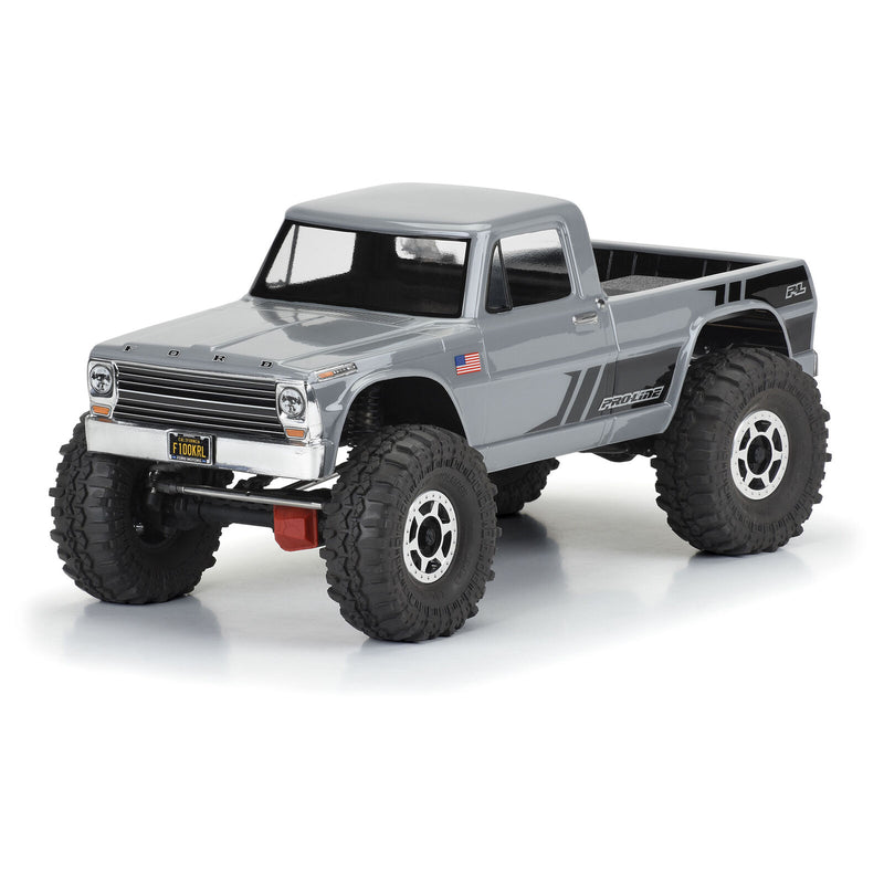 361300 1/10th 1967 Ford F-100 Clear Body 12.3" (313mm) Wheelbase Crawler