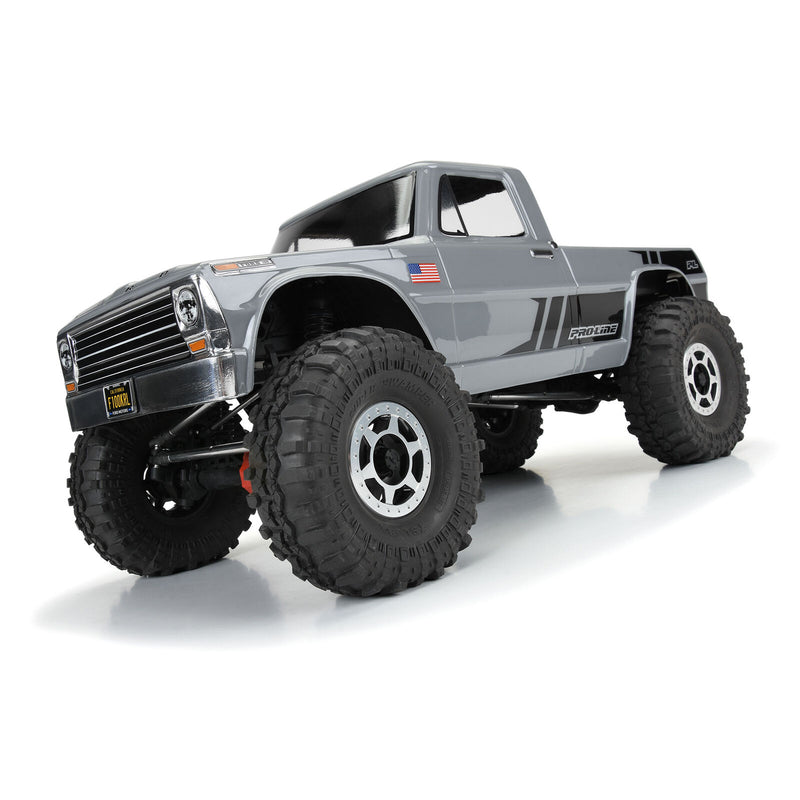 361300 1/10th 1967 Ford F-100 Clear Body 12.3" (313mm) Wheelbase Crawler