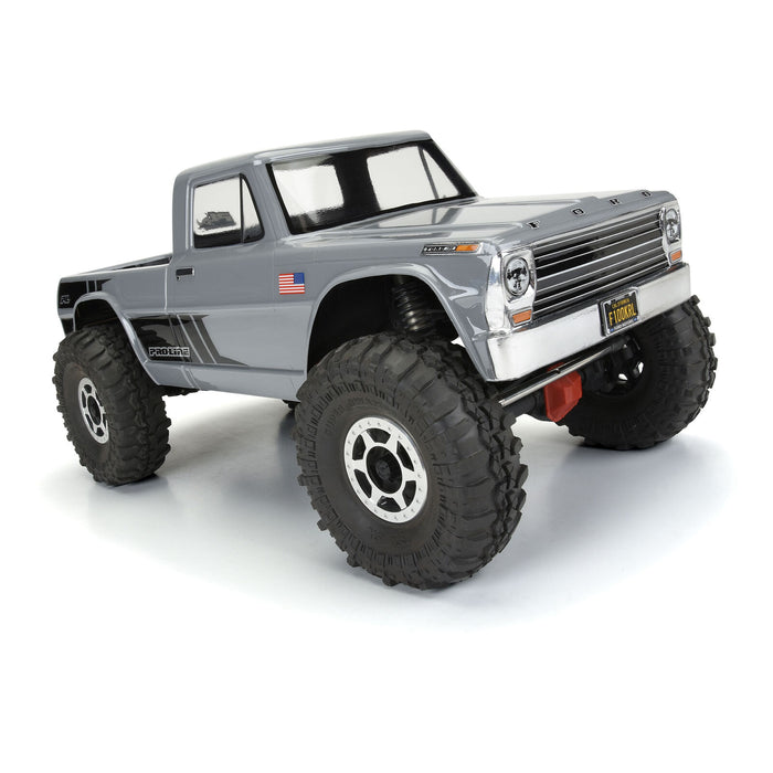 361300 1/10th 1967 Ford F-100 Clear Body 12.3" (313mm) Wheelbase Crawler