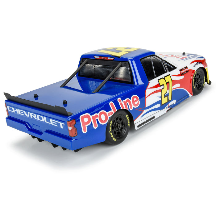 PRO365300 Pro-Line 1/12 Pre-Cut 2024 Chevy Silverado Truck Clear Body: Losi NASCAR