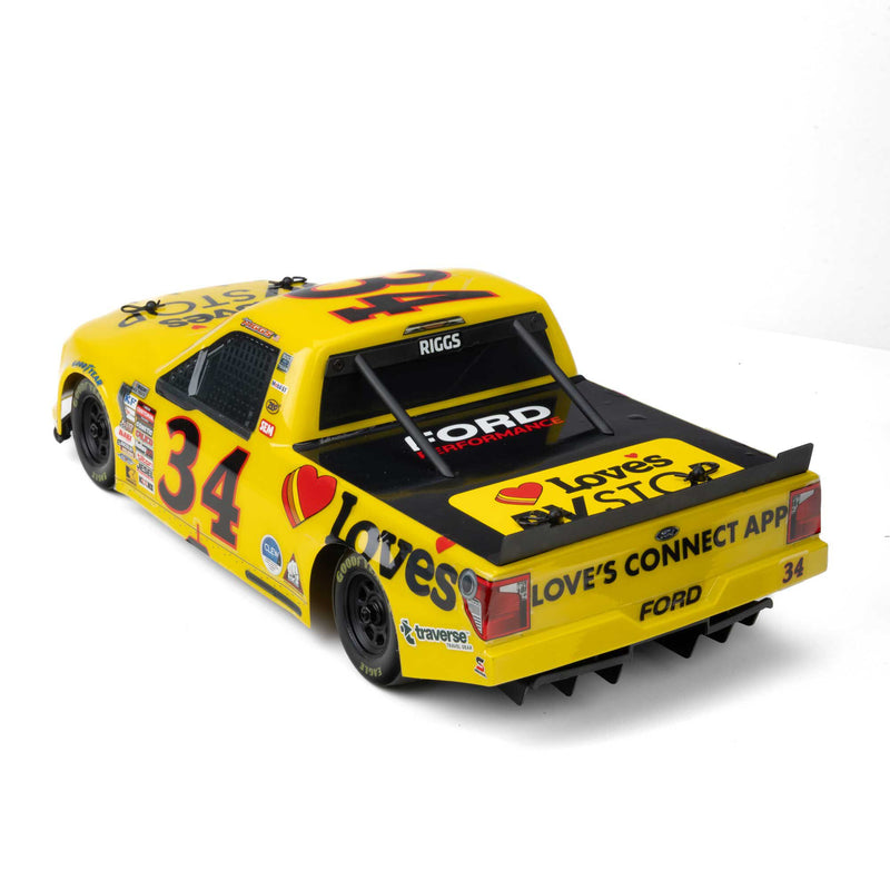 PRO365420 Pro-Line Limited Edition 1/12 Pre-Cut/Pre-Painted Layne Riggs #34 Love Yellow Body: Losi NASCAR