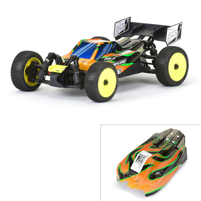 PRO367120 Pro-Line Limited Edition 1/14 Pre-Cut/Pre-Painted Axis Tribe (Yellow/Black) Body: Typhon GROM