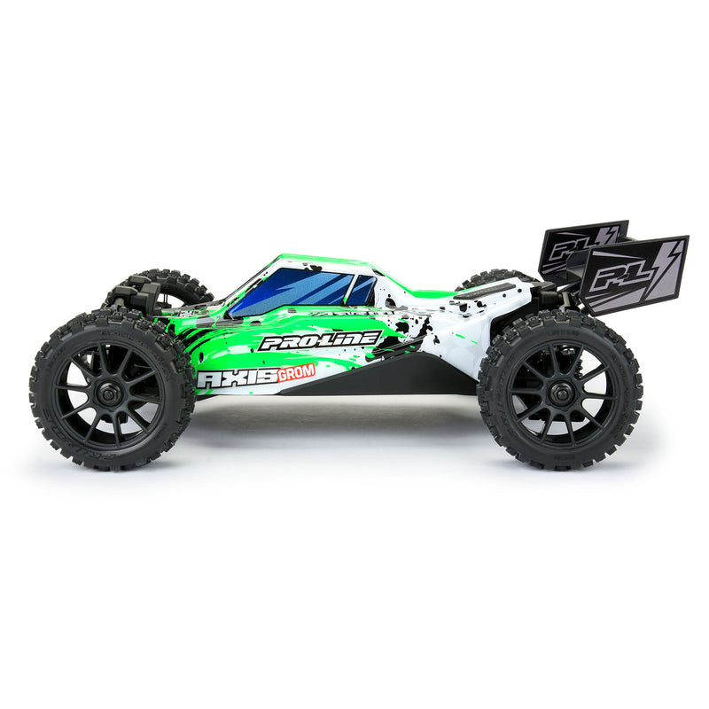 PRO367122 Proline Limited Edition 1/14 Pre-Cut/Pre-Painted Axis Splat (Green/White) Body: Typhon GROM