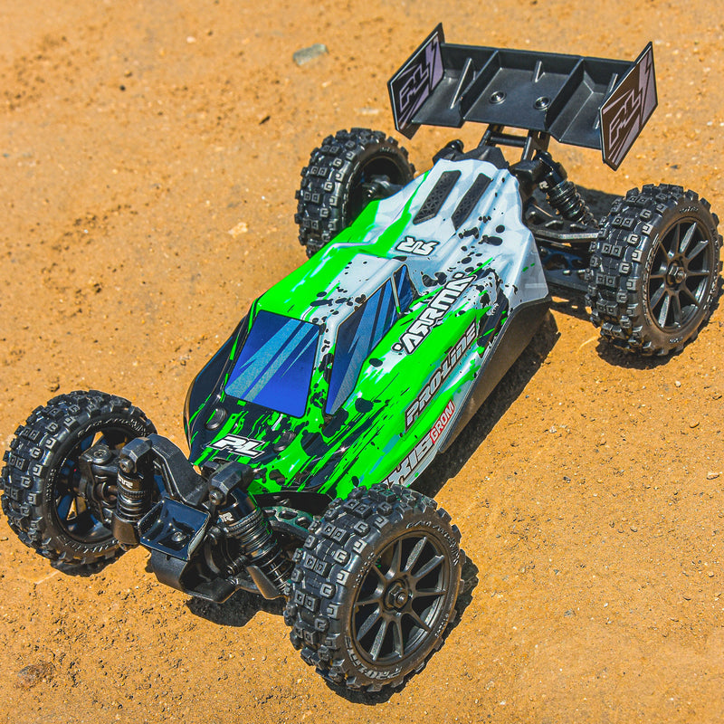 PRO367122 Proline Limited Edition 1/14 Pre-Cut/Pre-Painted Axis Splat (Green/White) Body: Typhon GROM