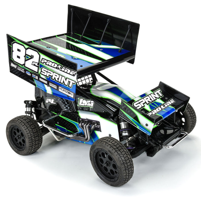 PRO367401 Pro-Line 1/10 Light Weight Clear Wing Set: Losi 22S Sprint Car
