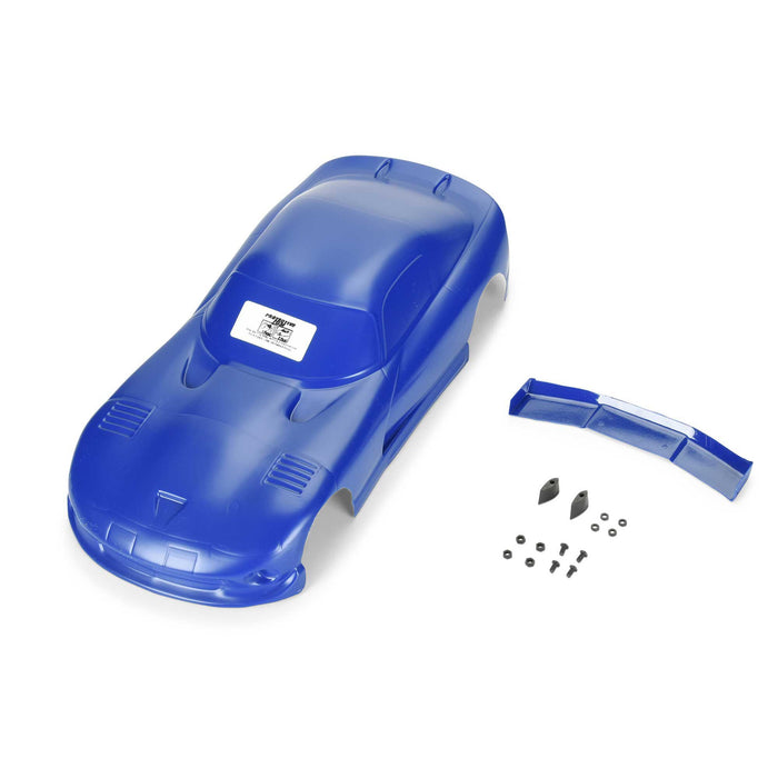 PRO368413 Pro-Line 1/12 Pre-Cut 2002 Dodge Viper GTS Blue Body: Losi NASCAR