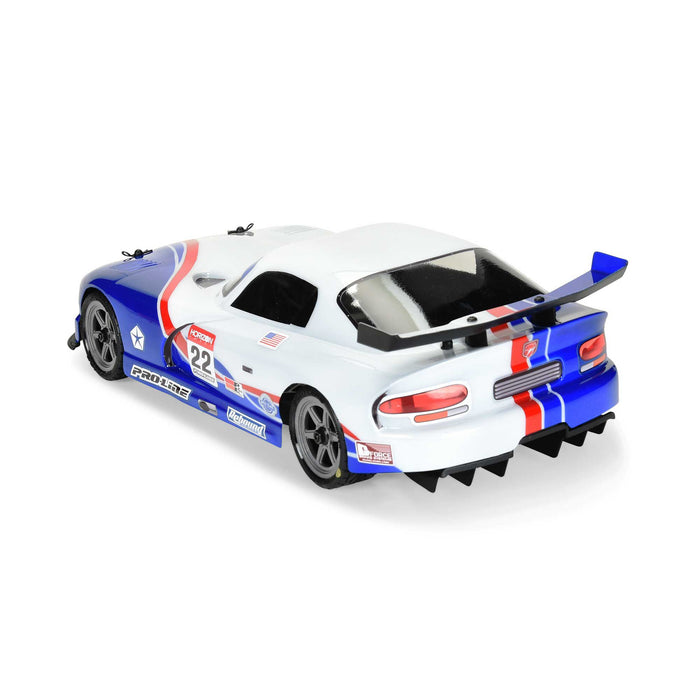 PRO368417 Pro-Line 1/12 Pre-Cut 2002 Dodge Viper GTS Clear Body: Losi Grom Racecar