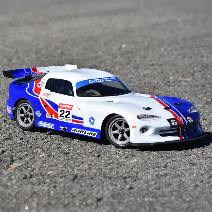 PRO368417 Pro-Line 1/12 Pre-Cut 2002 Dodge Viper GTS Clear Body: Losi Grom Racecar