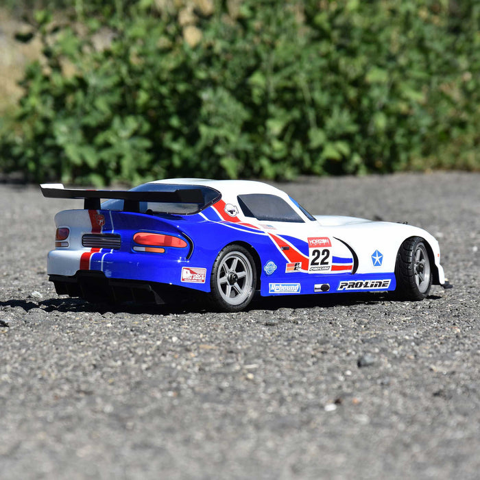 PRO368417 Pro-Line 1/12 Pre-Cut 2002 Dodge Viper GTS Clear Body: Losi Grom Racecar