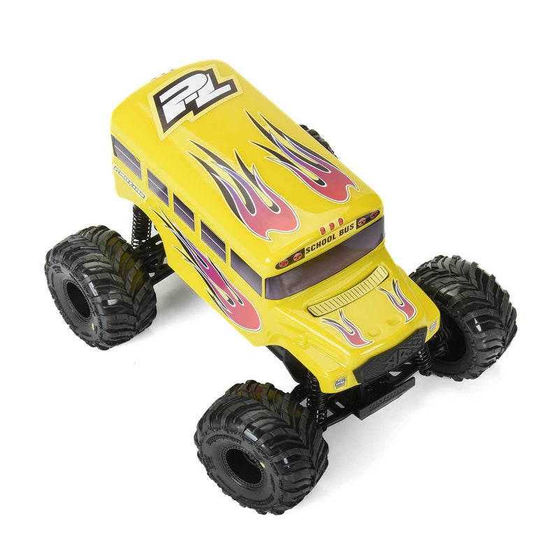 PRO368815 Proline 1/16 Pre-Cut/Pre-Painted (School Bus) Yellow Body for ARRMA GORGON GROM