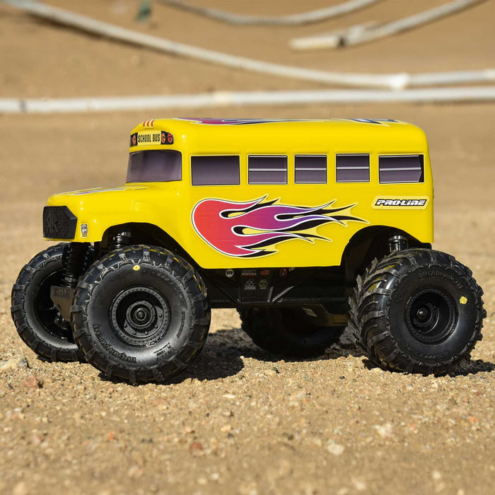 PRO368815 Proline 1/16 Pre-Cut/Pre-Painted (School Bus) Yellow Body for ARRMA GORGON GROM
