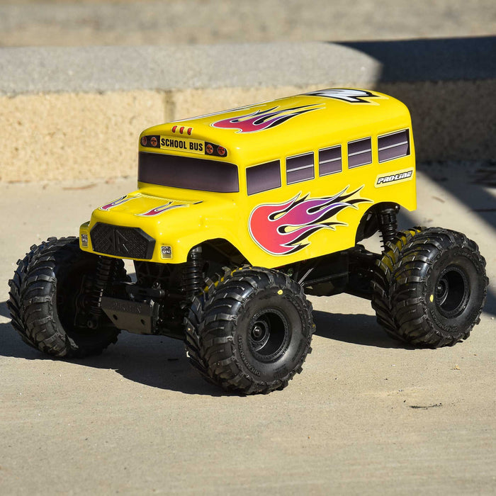 PRO368815 Proline 1/16 Pre-Cut/Pre-Painted (School Bus) Yellow Body for ARRMA GORGON GROM