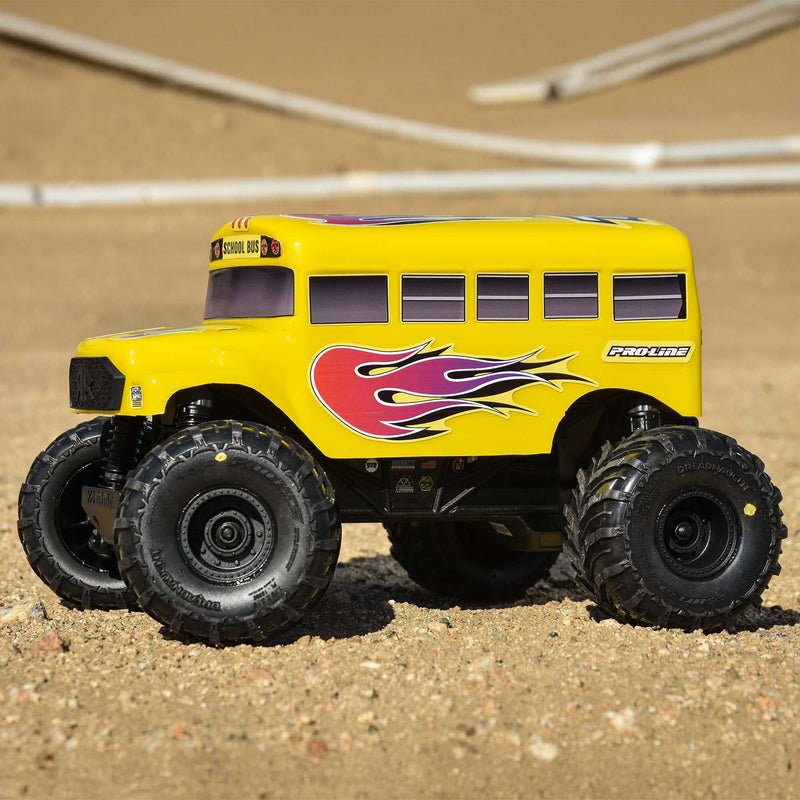 PRO368817 Proline 1/16 Pre-Cut (School Bus) Clear Body for ARRMA GORGON GROM
