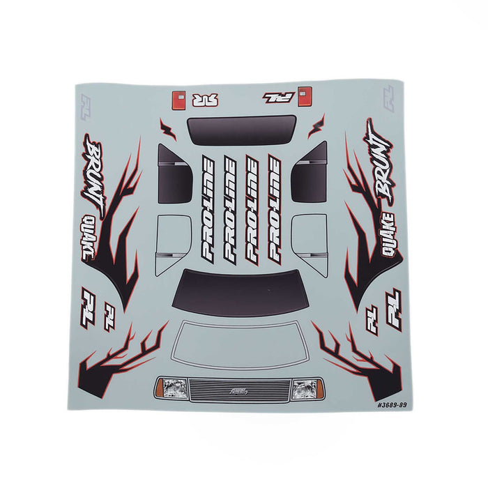 PRO368912 Proline 1/16 Brunt Red Body for ARRMA QUAKE GROM