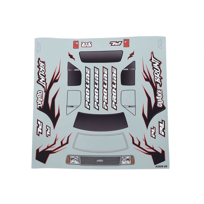 PRO368913 Proline 1/16 Brunt Blue Body for ARRMA QUAKE GROM