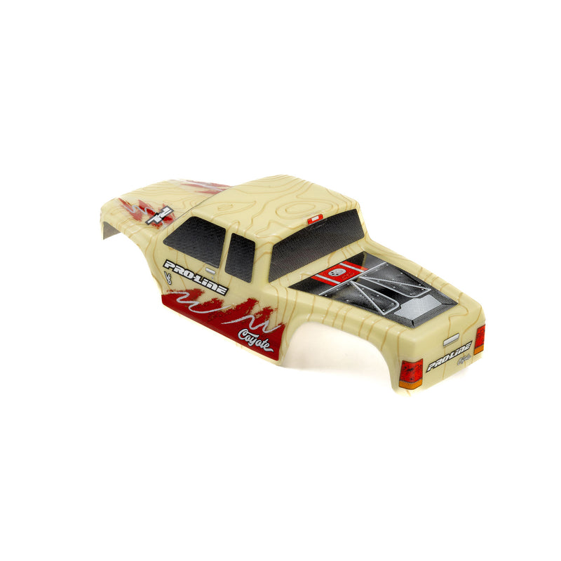 PRO369421 Proline Limited Edition Pre-Cut/Pre-Painted Coyote High Performance Tan Topo Body for Axial SCX30