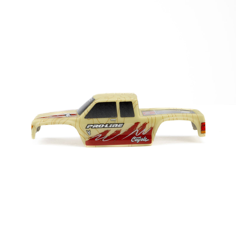 PRO369421 Proline Limited Edition Pre-Cut/Pre-Painted Coyote High Performance Tan Topo Body for Axial SCX30
