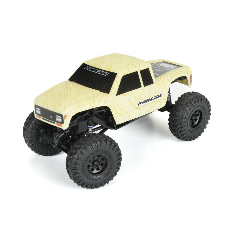 PRO369421 Proline Limited Edition Pre-Cut/Pre-Painted Coyote High Performance Tan Topo Body for Axial SCX30