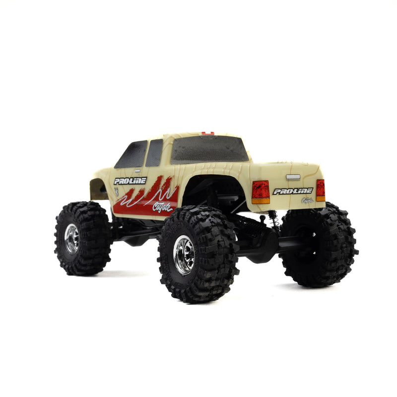 PRO369421 Proline Limited Edition Pre-Cut/Pre-Painted Coyote High Performance Tan Topo Body for Axial SCX30