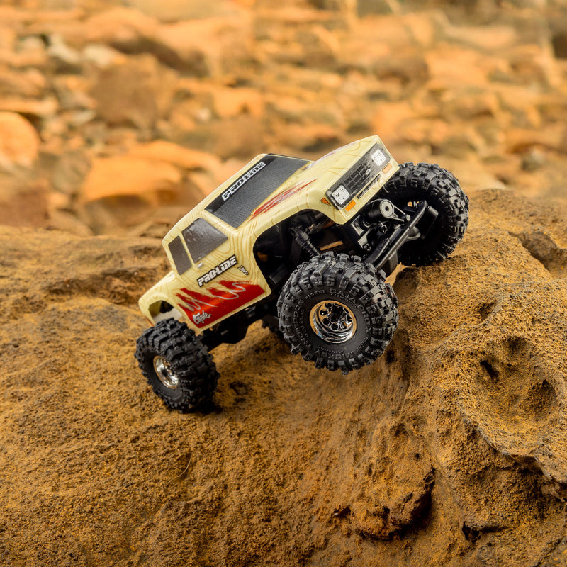 PRO369421 Proline Limited Edition Pre-Cut/Pre-Painted Coyote High Performance Tan Topo Body for Axial SCX30