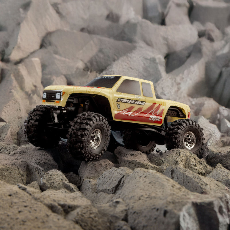 PRO369421 Proline Limited Edition Pre-Cut/Pre-Painted Coyote High Performance Tan Topo Body for Axial SCX30
