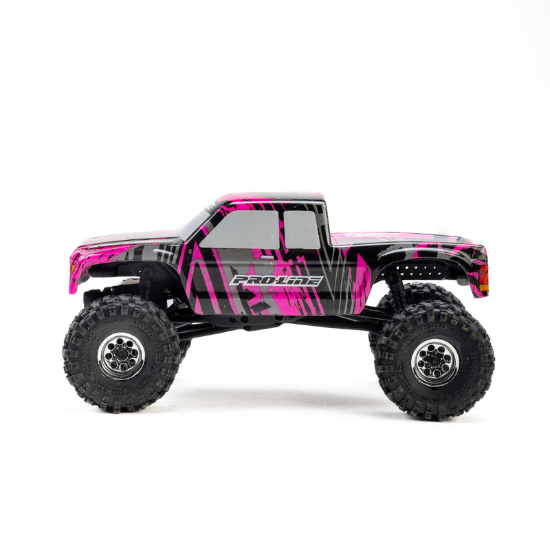 PRO369422 Proline Limited Edition Pre-Cut/Pre-Painted Coyote High Performance Pink Fury Body: Axial SCX30