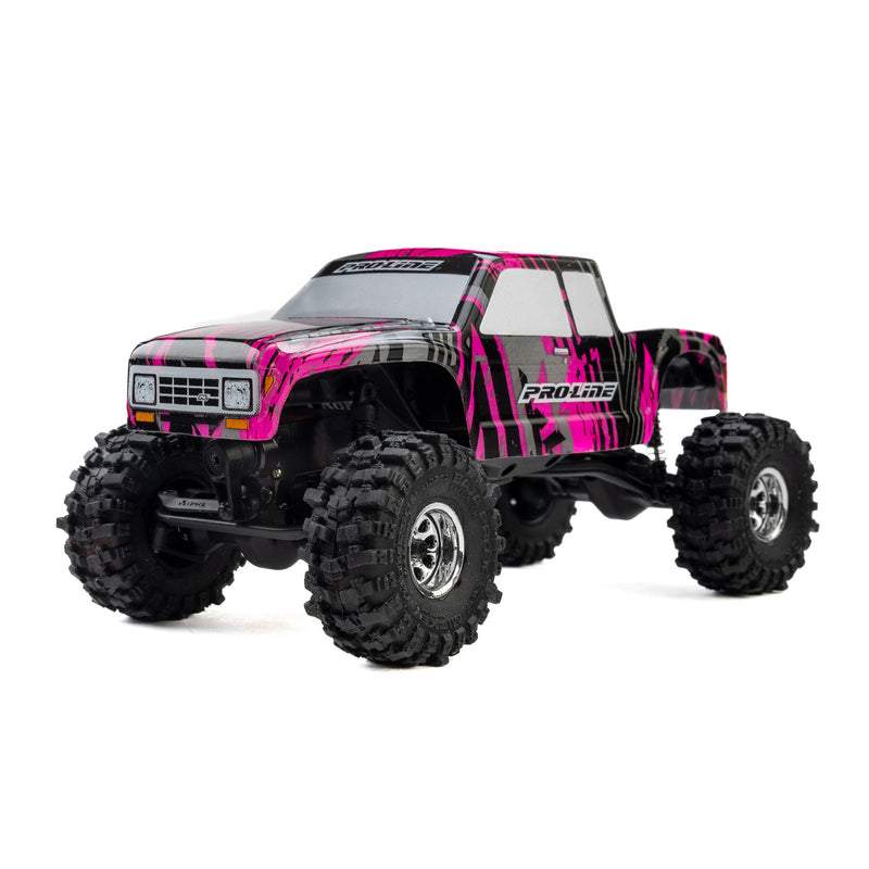 PRO369422 Proline Limited Edition Pre-Cut/Pre-Painted Coyote High Performance Pink Fury Body: Axial SCX30