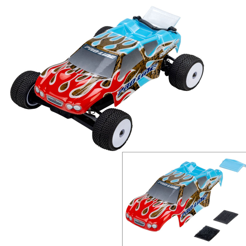PRO369722 Pro-Line Racing 1/28 Limited Edition Pre-Cut/Pre-Painted Crowd Pleazer Templeman Body: Losi Micro-T