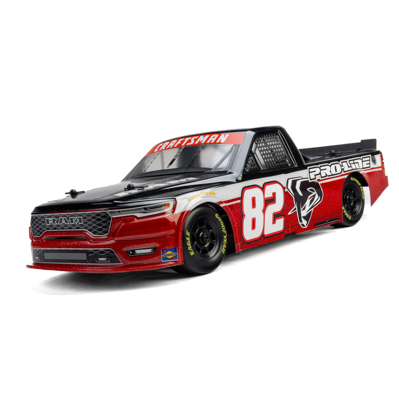PRO369917 Pro-Line 1/12 Pre-Cut 2026 Ram 1500 Truck Clear Body: Losi NASCAR