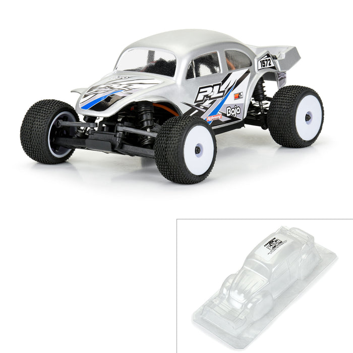 PRO370300 Proline 1/28 VW Baja Bug Clear Body: Micro-T