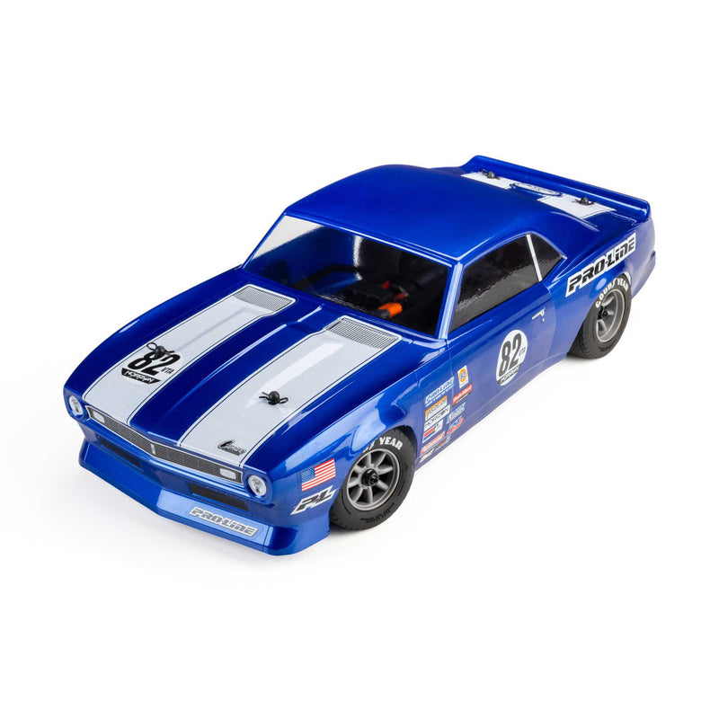 PRO372717 Pro-Line 1/12 Losi NASCAR 1968 Chevy Camaro VTA Pre-Trimmed Body (Clear)