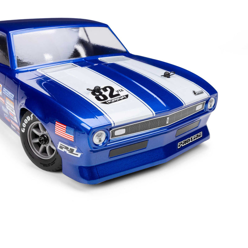 PRO372717 Pro-Line 1/12 Losi NASCAR 1968 Chevy Camaro VTA Pre-Trimmed Body (Clear)