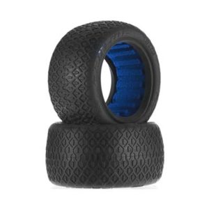 8251-03 - Pro-Line 1/10 Front Micron 2.2 4WD M4 Tires with Closed Cell Foam inserts: Off-Road Buggy (2)