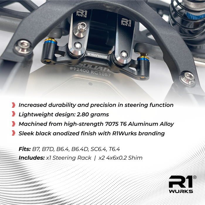 900059 R1 WURKS (B7 Series) Steering Rack, Aluminum