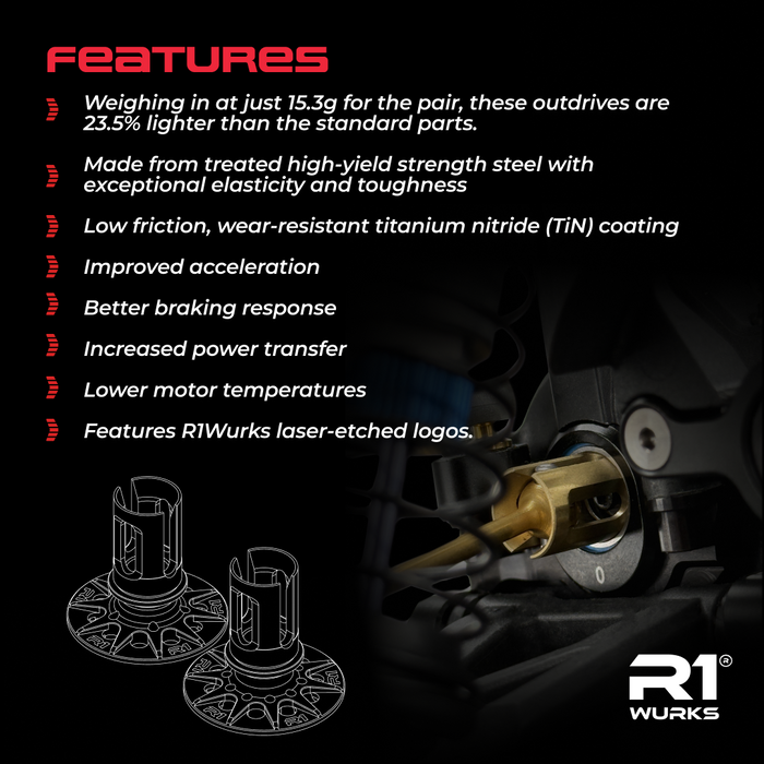 900098 R1WURKS (B7 Series) Lightweight Ball Differential Outdrives
