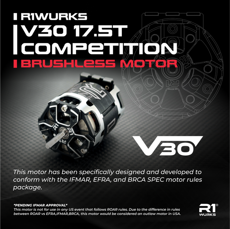 020182 R1WURKS V30 17.5T (ROAR October 2025 Motor)