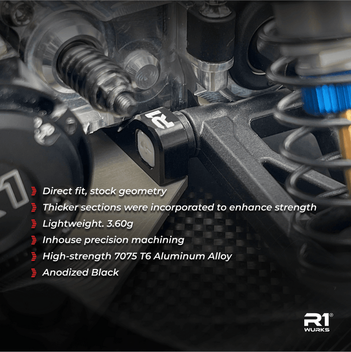 900057 R1Wurks B7 Arm Mount C, Aluminum, Black