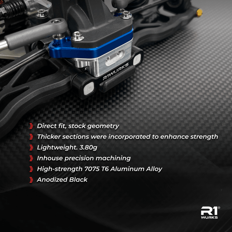 900058 R1WURKS B7 Arm Mount D, Aluminum, Black